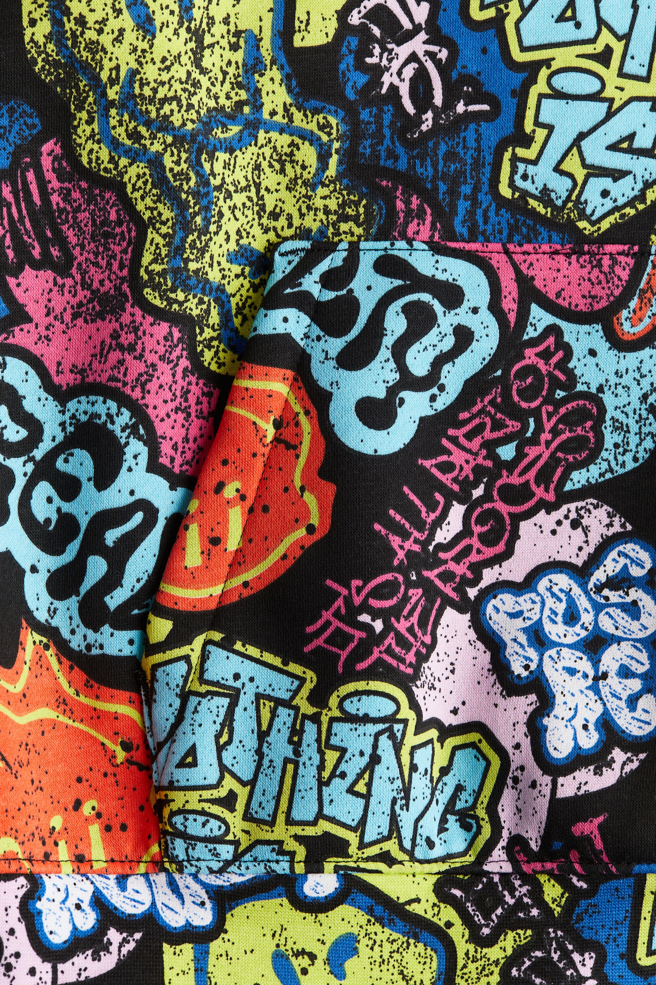 Motif-Detail Hoodie - H&M | SmileyWorld