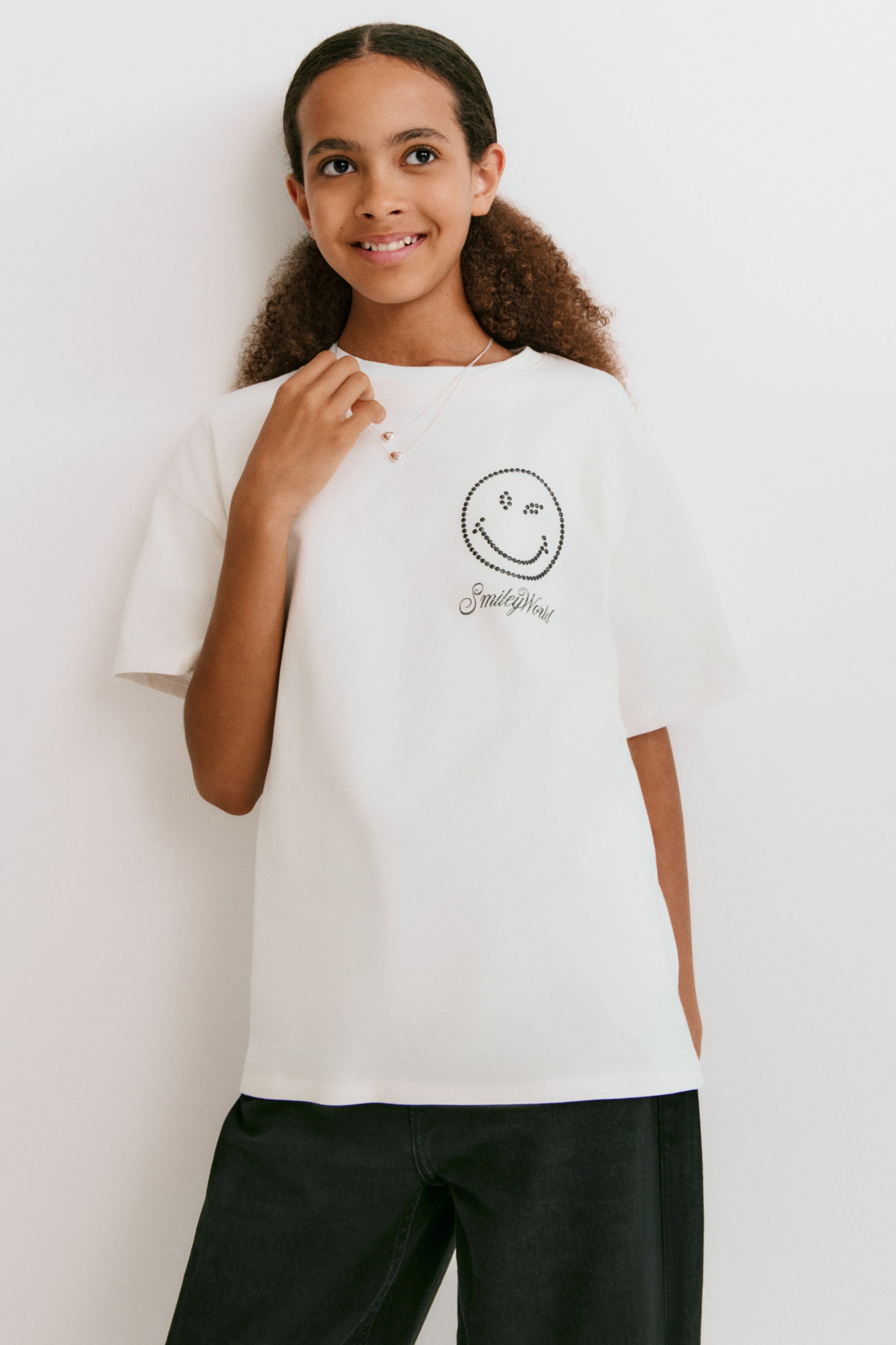 Printed cotton T-shirt
