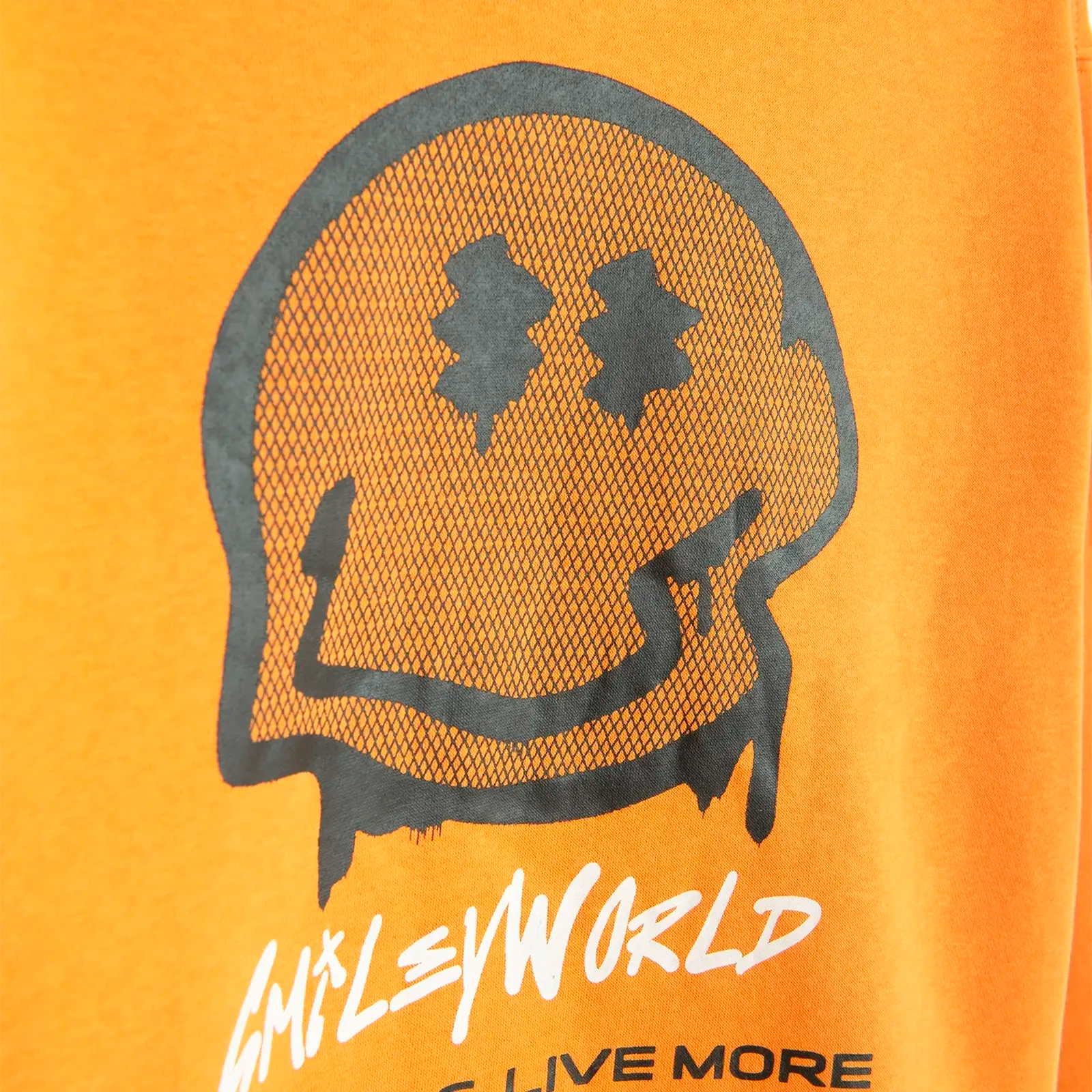 Cool Club, Boy's Hoodie, Oversized, Orange, SmileyWorld®
