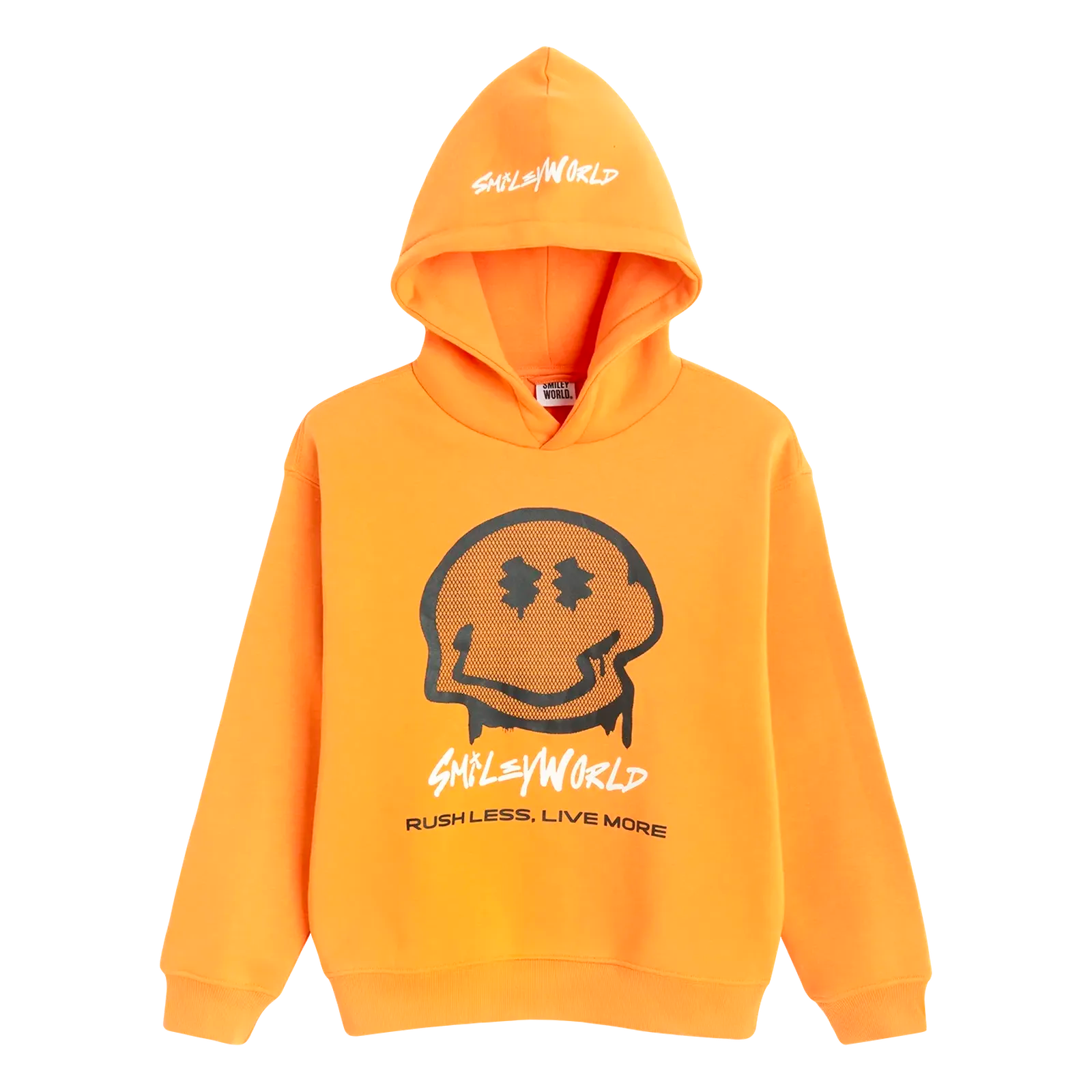 Cool Club, Boy's Hoodie, Oversized, Orange, SmileyWorld®