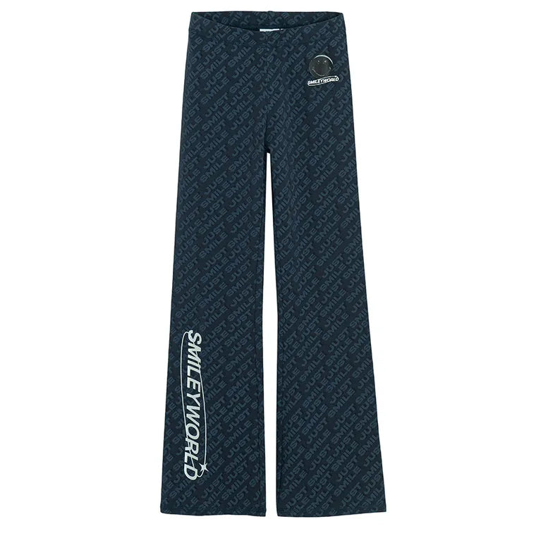 Cool Club, Girls' leggings, flare, navy blue, SmileyWorld