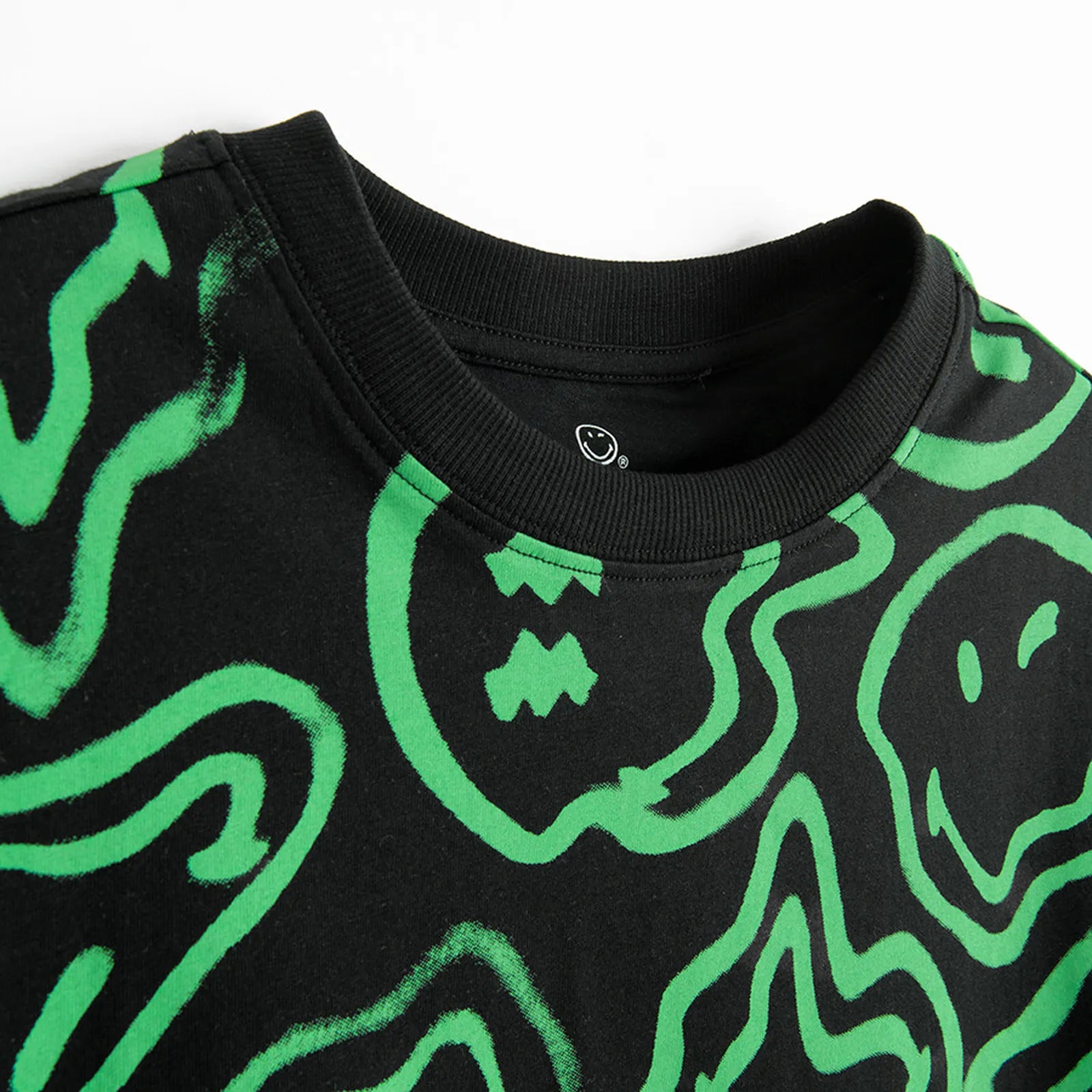 Cool Club, Boy's T-shirt, Black, SmileyWorld