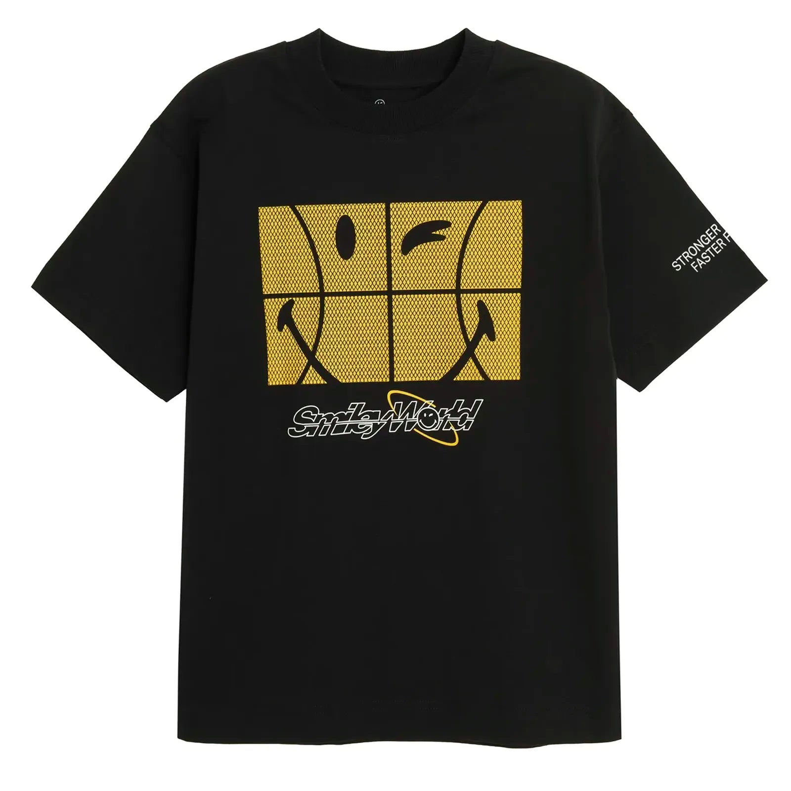 Cool Club, Boy's Loose T-Shirt, Black, SmileyWorld