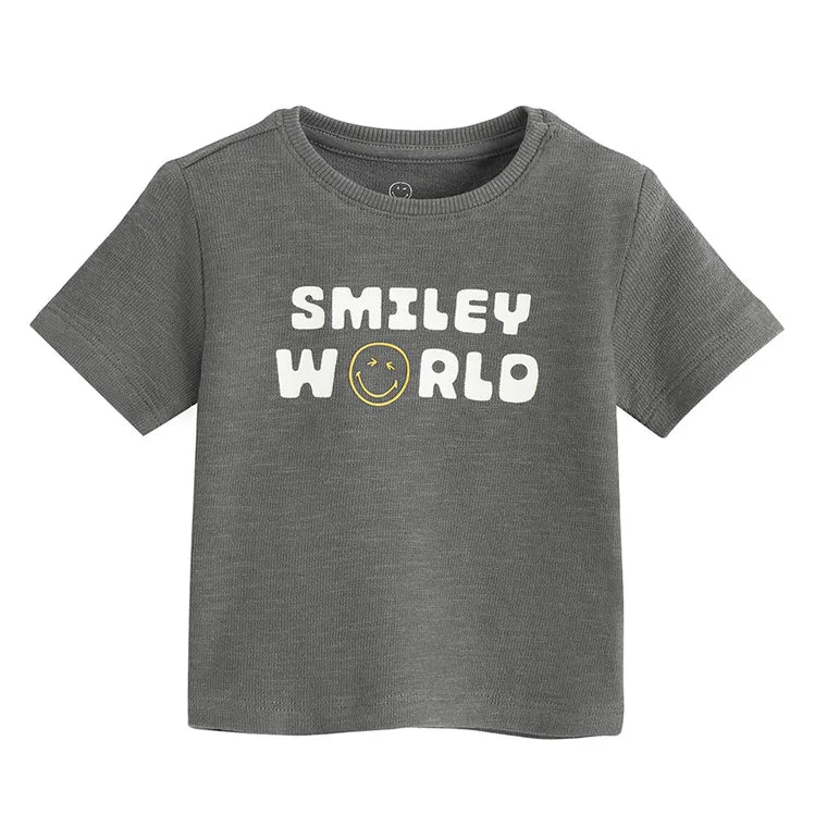Cool Club, boy's T-shirt, mix, SmileyWorld, set, 2 pcs.