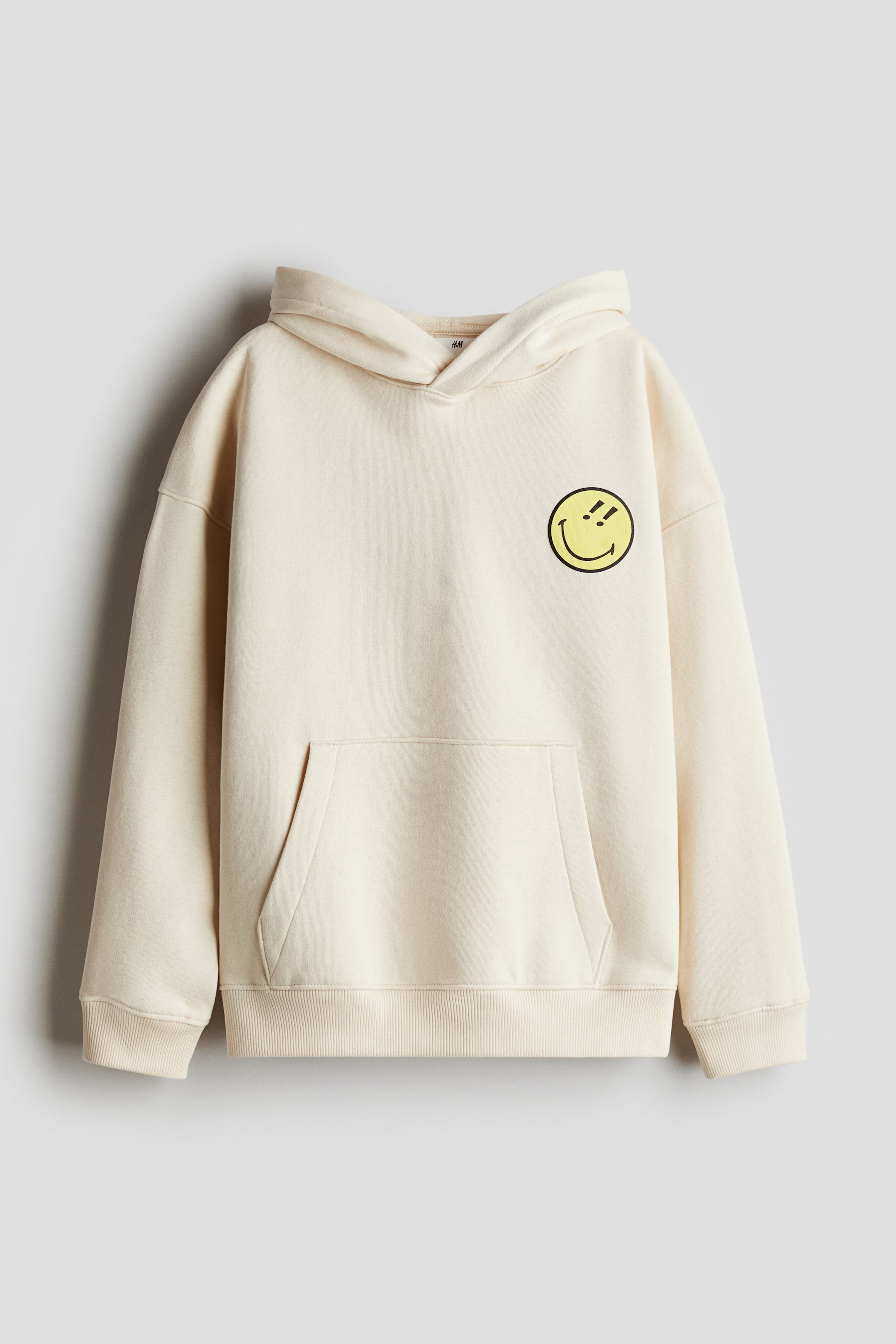 Motif-Detail Hoodie - H&M | SmileyWorld