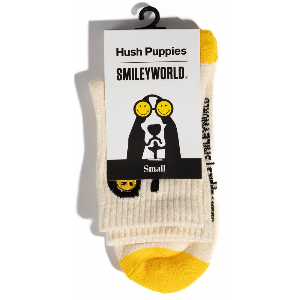 Women's Cream SmileyWorld® Socks