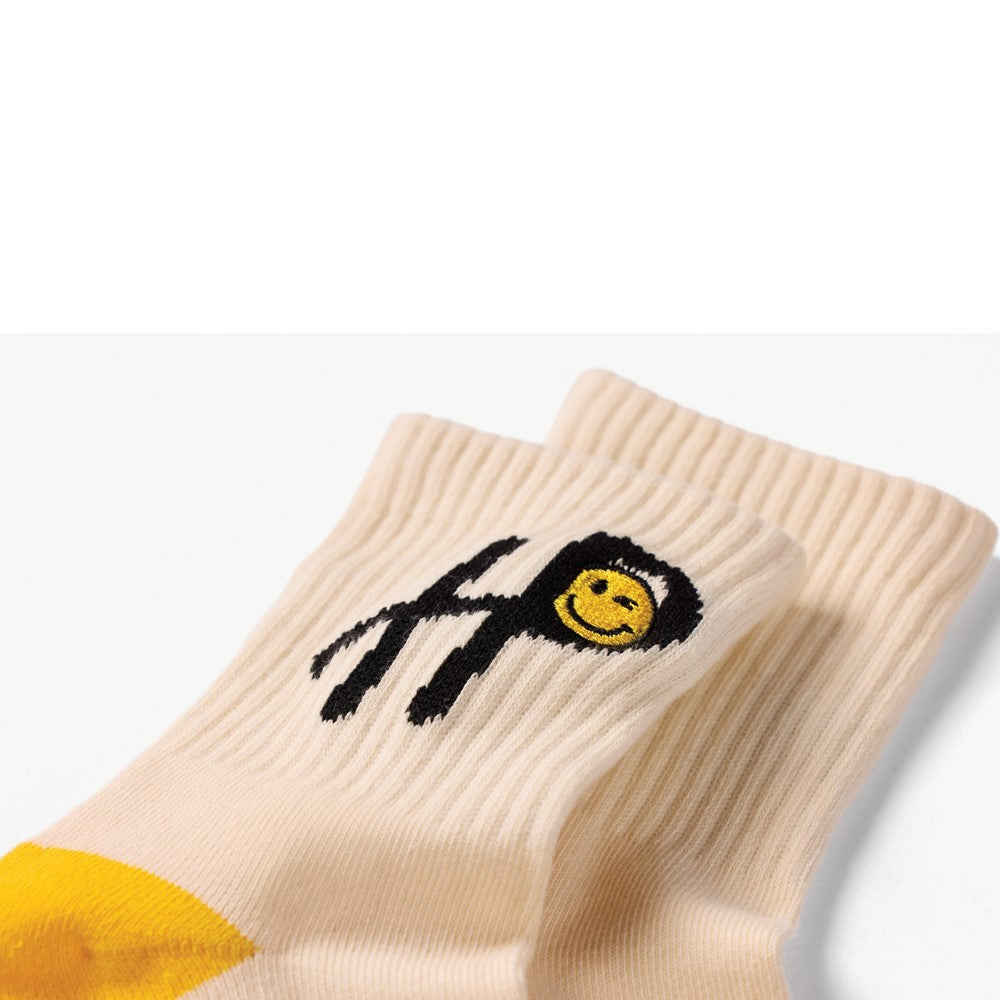 Women's Cream SmileyWorld® Socks