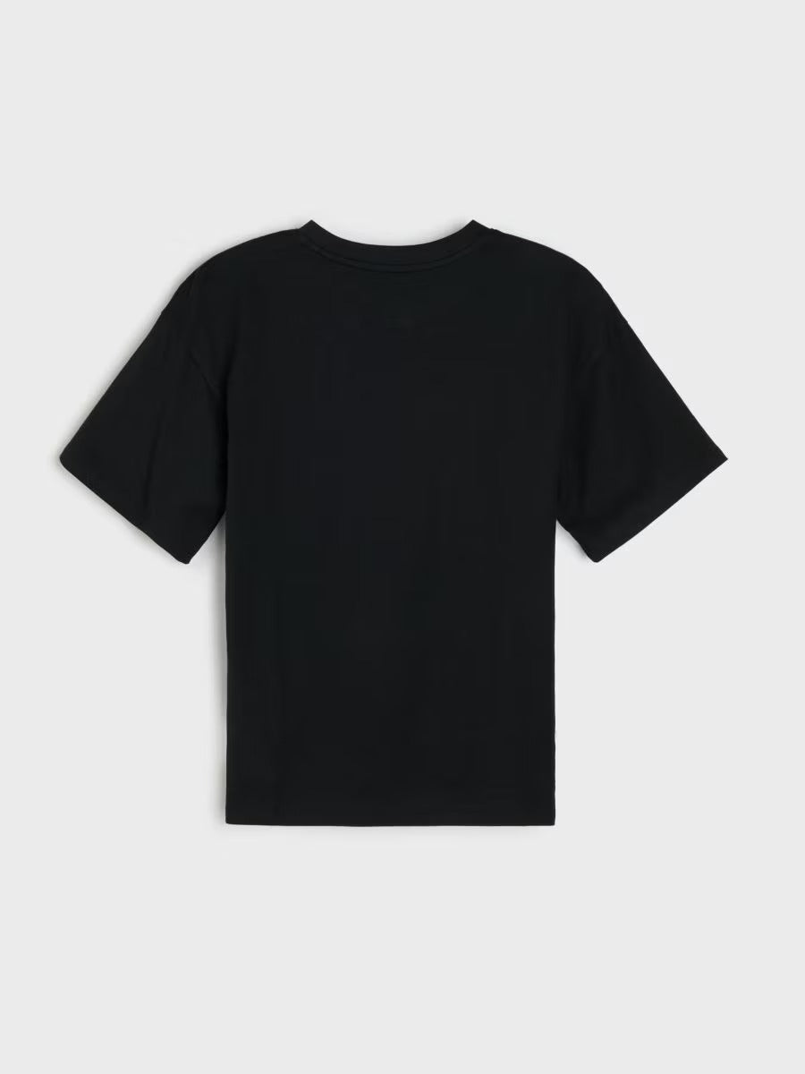 Oversized cotton T-shirt with SmileyWorld® print