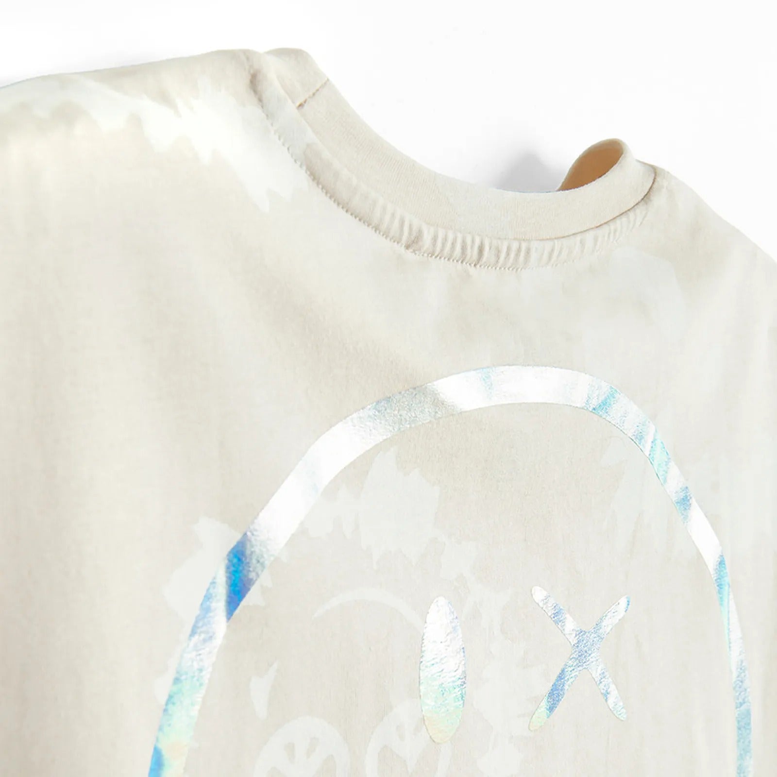 Cool Club, girls' T-shirt, oversized, beige, SmileyWorld