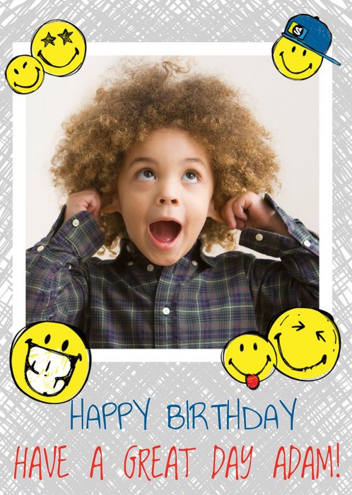 SmileyWorld® Stickers Photo Upload Card