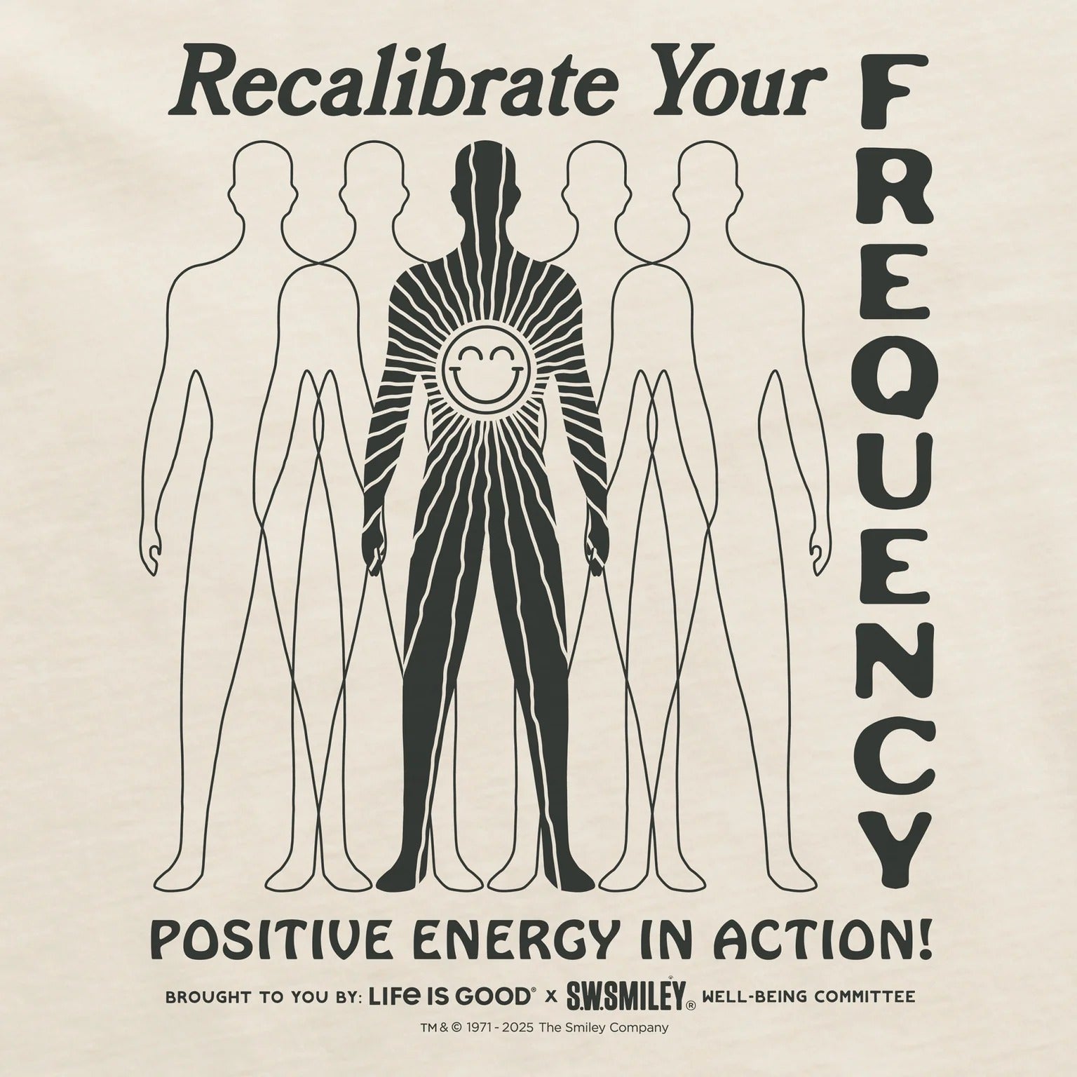 LIG | S.W.Smiley Recalibrate Short Sleeve Crusher Tee