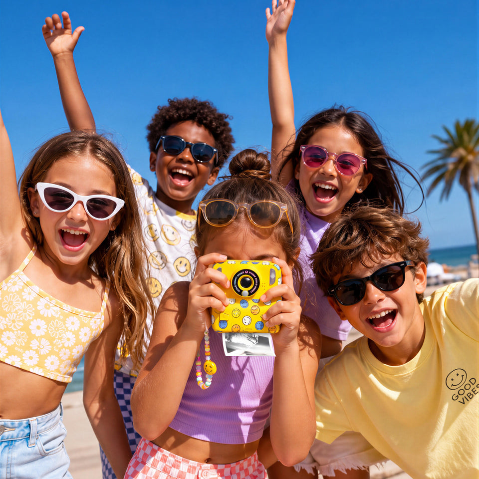 PIXISMILEY SMILEY WORLD® Kamera – Blau