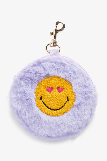 Sac porte-clés SmileyWorld® violet lilas