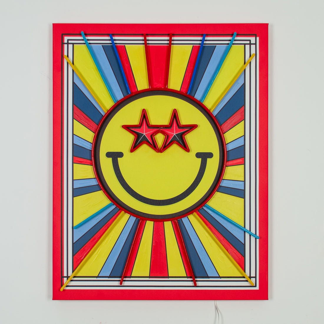 Carnival: S.W.Smiley LED Neon Canvas