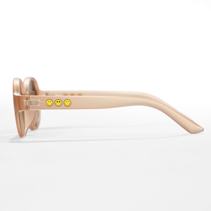 SmileyWorld Kid Sunglasses Oval Acorn Brown