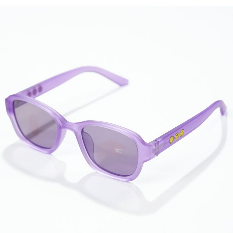 SmileyWorld Kid Sunglasses Square Coral Purple
