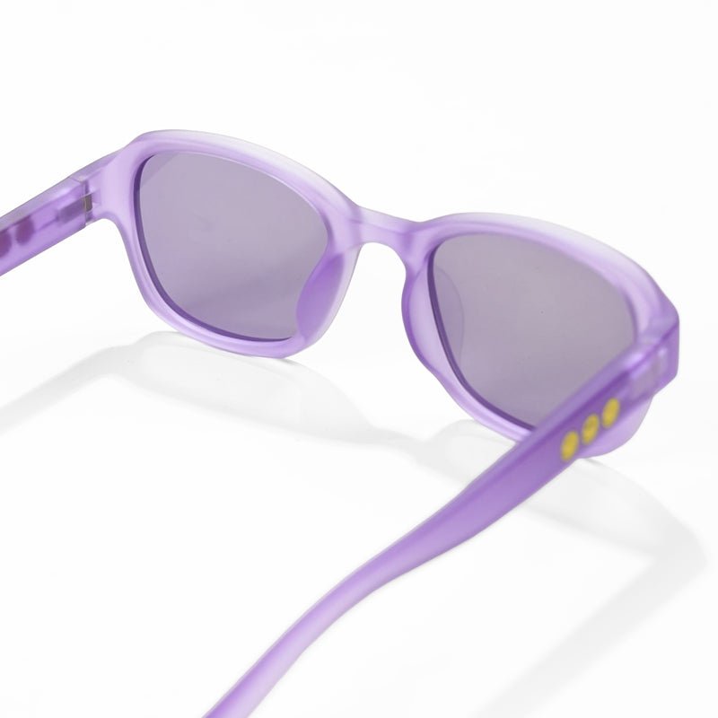 SmileyWorld Kid Sunglasses Square Coral Purple