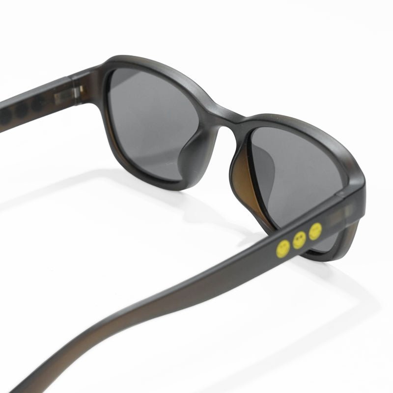 SmileyWorld Kid Sunglasses Square Obsidian Black