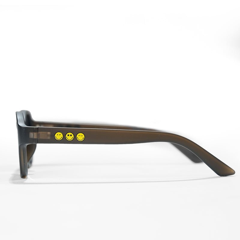 SmileyWorld Kid Sunglasses Square Obsidian Black