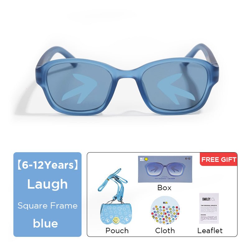 SmileyWorld Kid Sunglasses Square Sea Blue