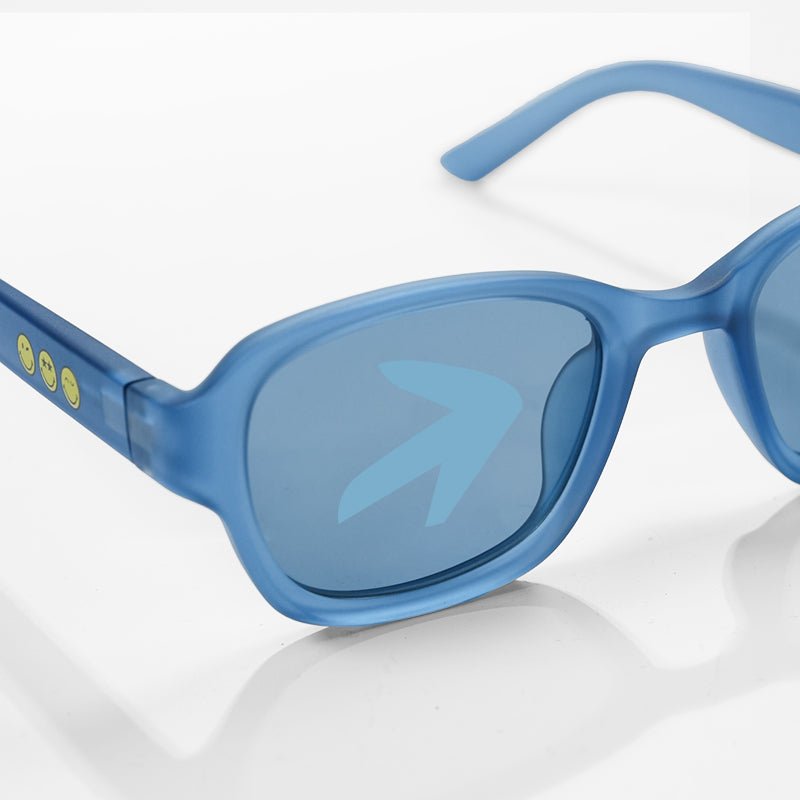 SmileyWorld Kid Sunglasses Square Sea Blue