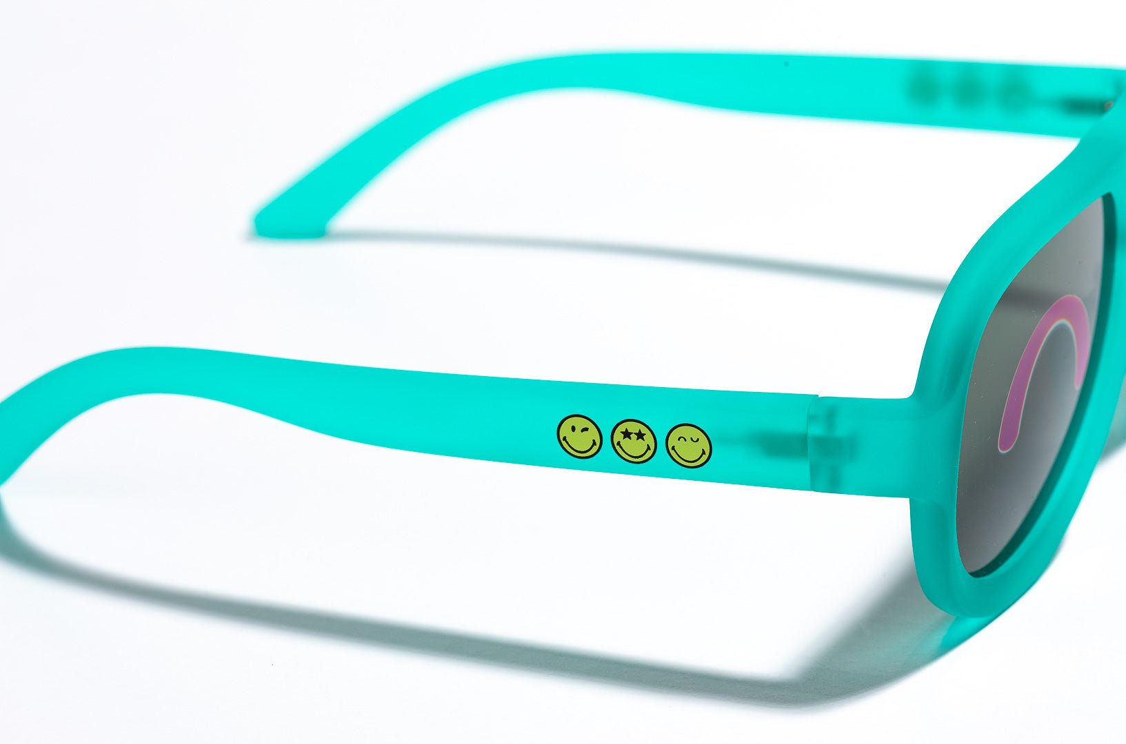 SmileyWorld Toddler Sunglasses Aviator Lake Green