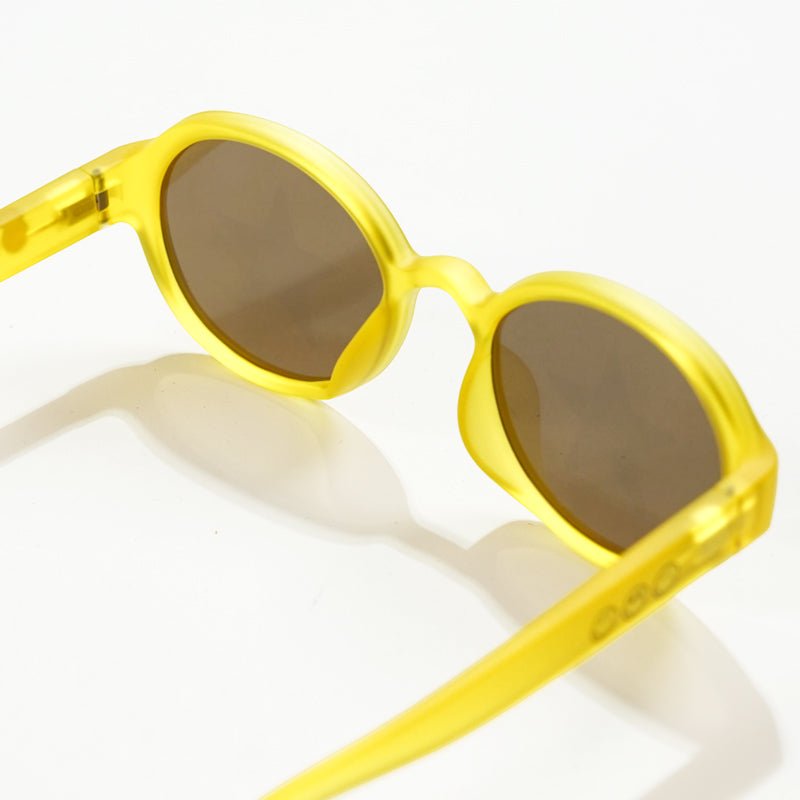 SmileyWorld Kids Sunglasses Oval Sunlight Yellow
