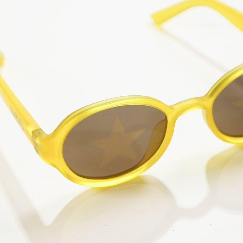 SmileyWorld Kids Sunglasses Oval Sunlight Yellow