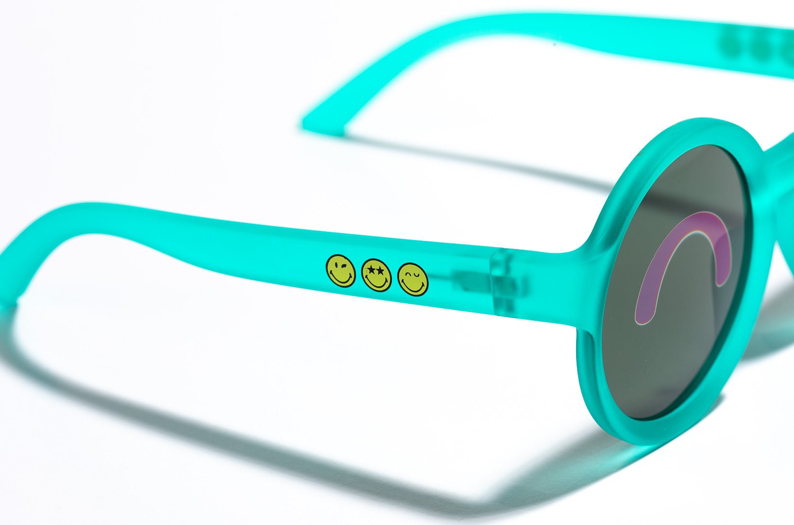 SmileyWorld Kids & Baby Sunglasses Round Lake Green