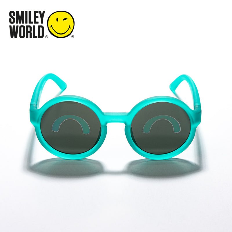 SmileyWorld Kids & Baby Sunglasses Round Lake Green