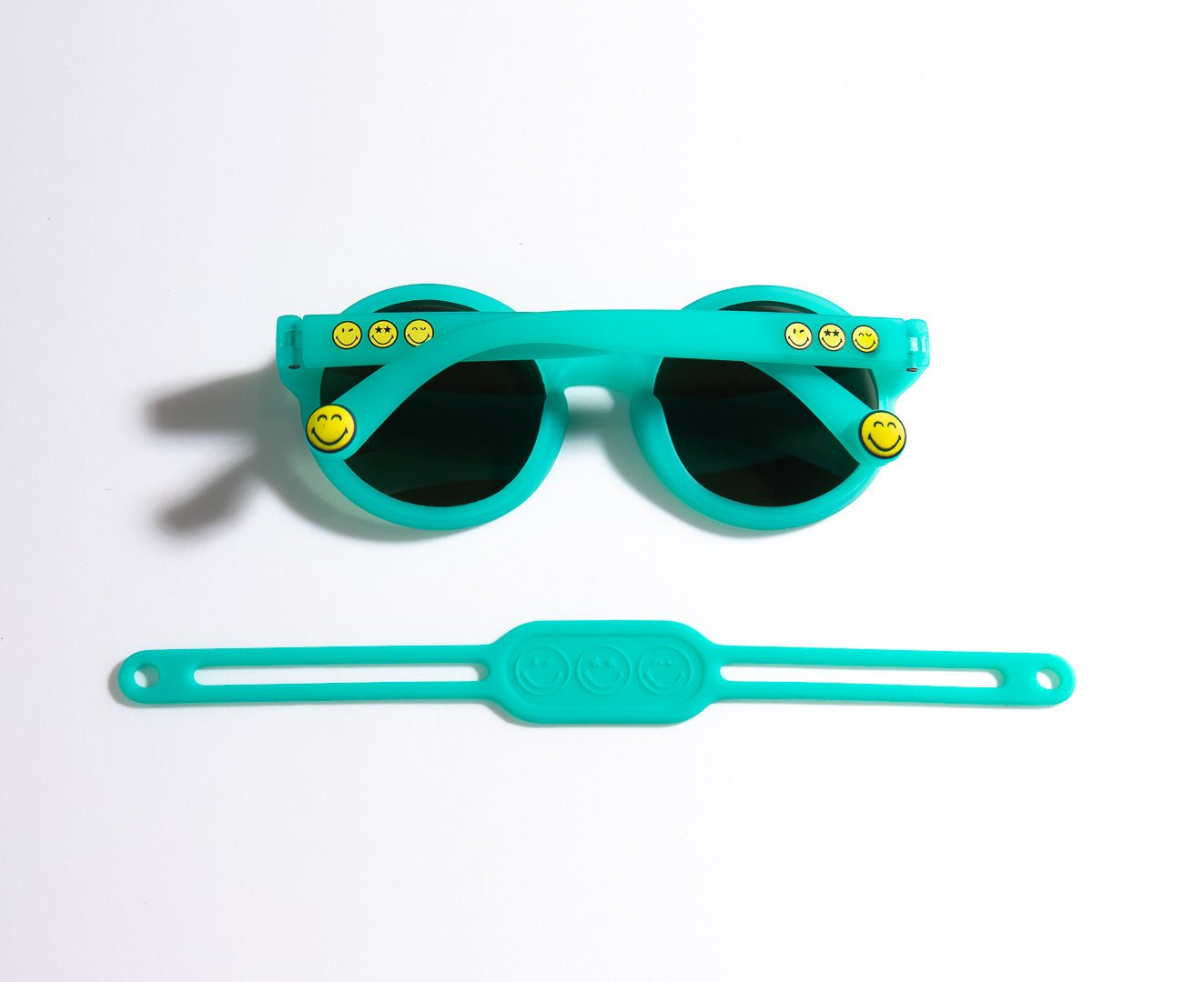 SmileyWorld Kids & Baby Sunglasses Round Lake Green