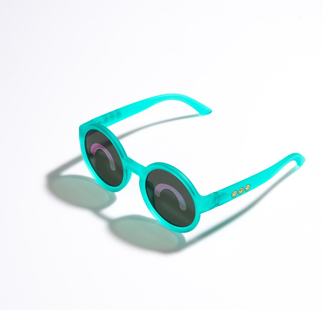 SmileyWorld Kids & Baby Sunglasses Round Lake Green