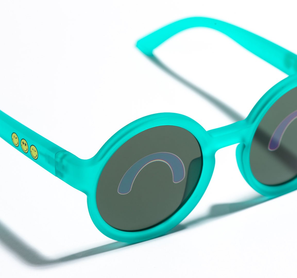 SmileyWorld Kids & Baby Sunglasses Round Lake Green