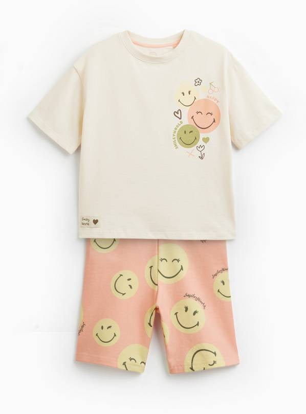 Smiley World Graphic Tee & Trousers Set 9 years